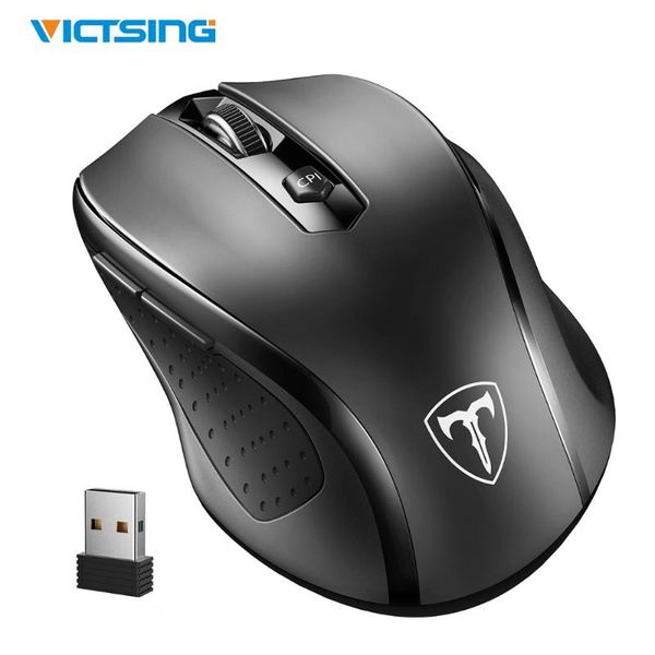 mice victsing 2.4g wireless gaming mouse 2400 dpi adjustable 6 buttons with nano receiver for computer/laptop
mice victsing 2.4g wireless gaming mouse 2400 dpi adjustable 6 buttons with nano receiver for computer/laptop