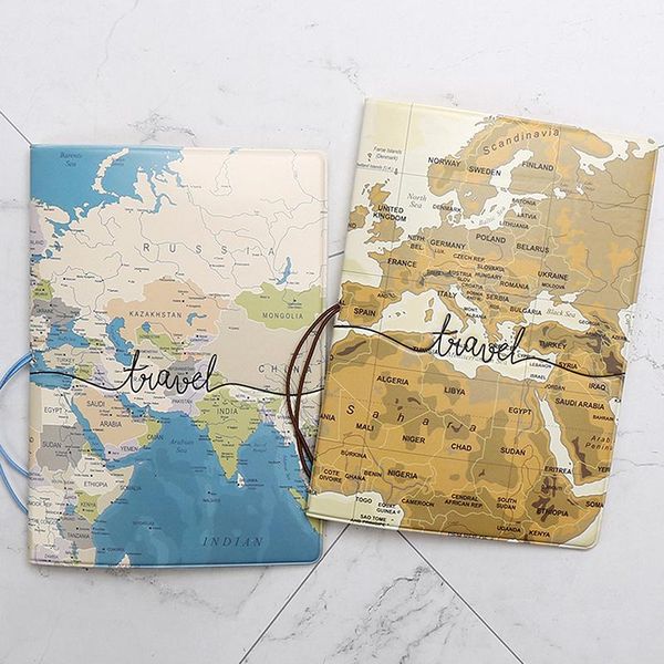 card holders creative passport case wallet bag id holder portable pu leather boarding travel accessories, Brown;gray
card holders creative passport case wallet bag id holder portable pu leather boarding travel accessories, Brown;gray