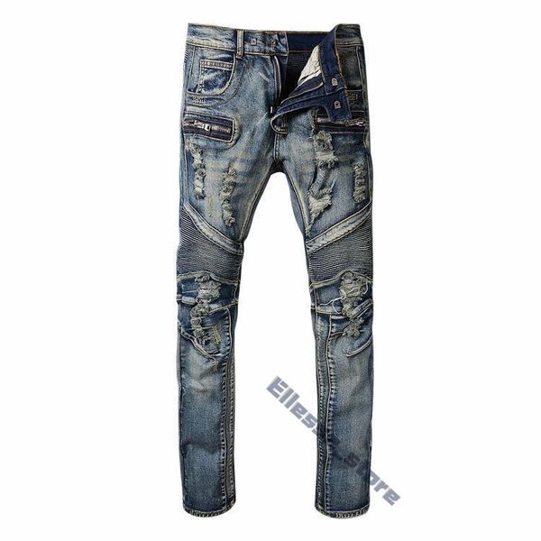 2021 mens designer jeans distressed ripped biker slim fit motorcycle biker denim for men s fashion mans black pants 20ss pour hommes, Blue
2021 mens designer jeans distressed ripped biker slim fit motorcycle biker denim for men s fashion mans black pants 20ss pour hommes, Blue