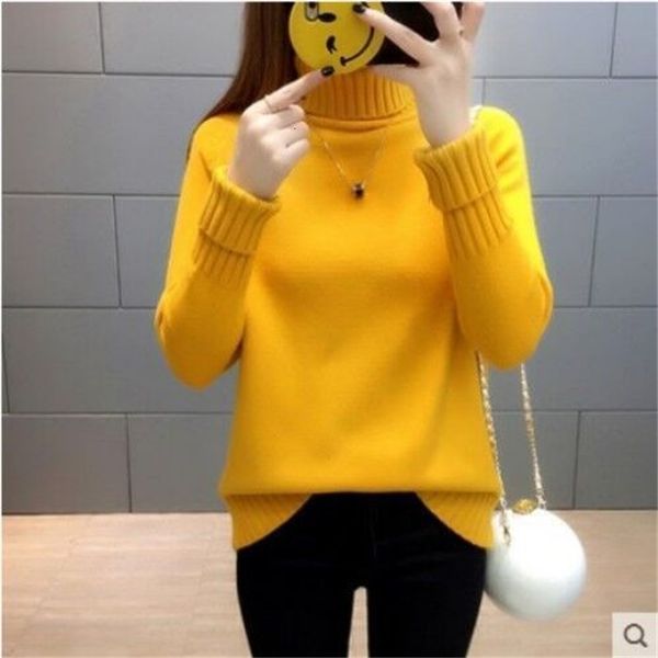 winter turtleneck sweater women's new pullover long sleeve thicken korean wild loose bottom shirt trend, White;black
winter turtleneck sweater women's new pullover long sleeve thicken korean wild loose bottom shirt trend, White;black