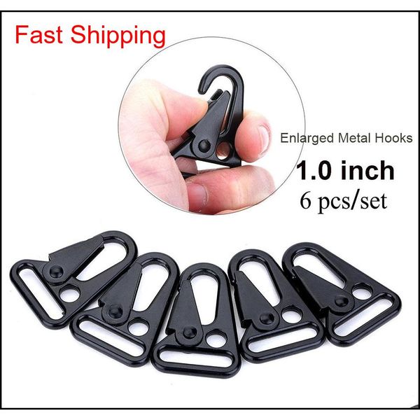wespo 6 pack 1" enlarged hk sling clips hooks mini carabiner keychain metal snap hook for outdoor backpack rifle gun paracord webbing n
wespo 6 pack 1" enlarged hk sling clips hooks mini carabiner keychain metal snap hook for outdoor backpack rifle gun paracord webbing n