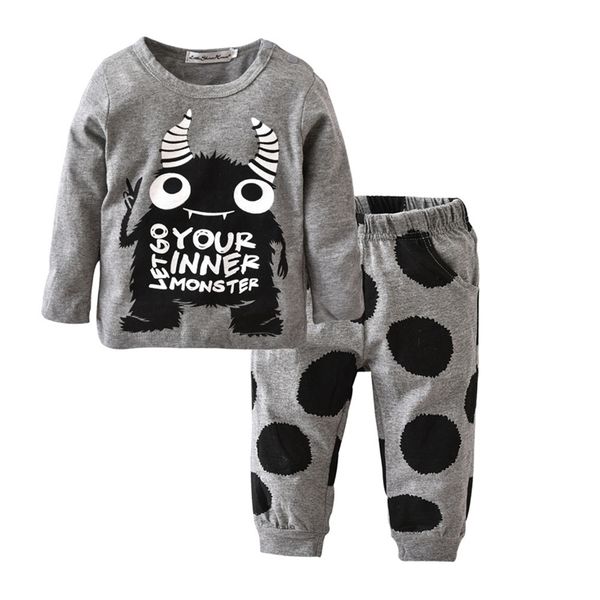 baby boy clothes cotton long sleeve little monsters t shirt+pants newborn baby girl clothing set infant 2pcs suit y200803, White
baby boy clothes cotton long sleeve little monsters t shirt+pants newborn baby girl clothing set infant 2pcs suit y200803, White