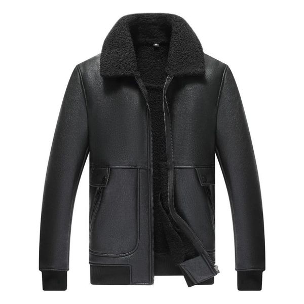 men's jackets fashion men autum winter solid outwear leather jacket warm coat independent station size supplier, Black;brown
men's jackets fashion men autum winter solid outwear leather jacket warm coat independent station size supplier, Black;brown