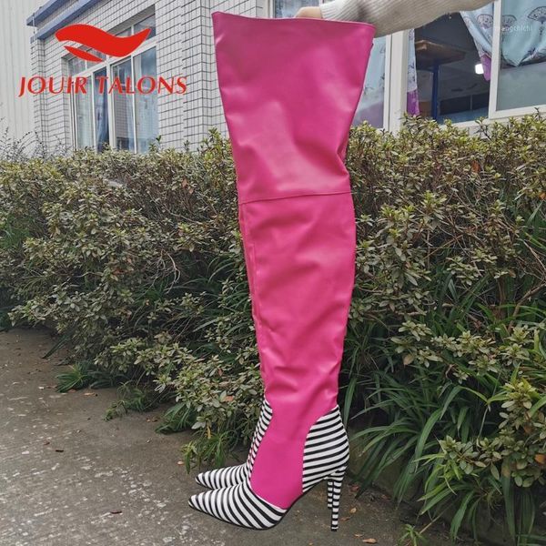 jouir talons brand design women shoes mixed color pointed toe thin high heels over-the-knee boots1, Black
jouir talons brand design women shoes mixed color pointed toe thin high heels over-the-knee boots1, Black