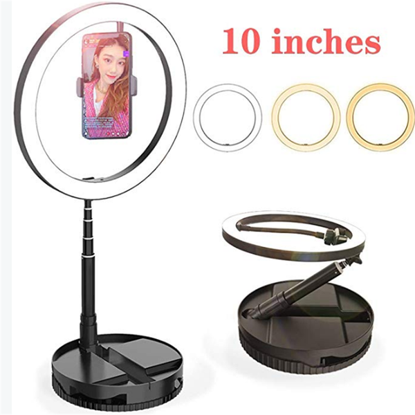ringlight selfie fill light with mirror 10 inch retractable led table ring light pgraphy tripod for phone remote control
ringlight selfie fill light with mirror 10 inch retractable led table ring light pgraphy tripod for phone remote control