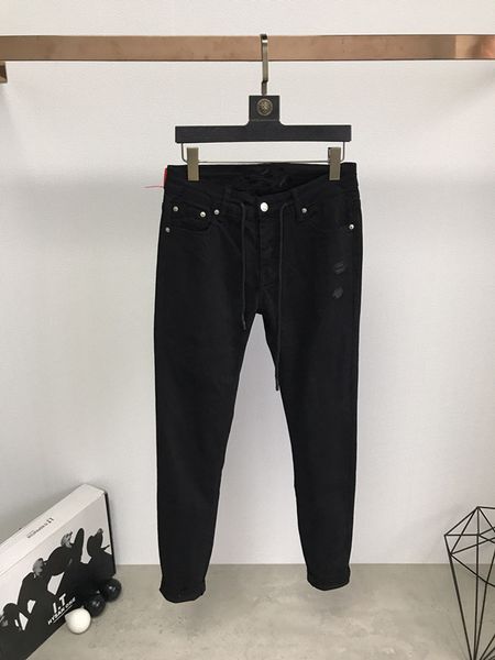 20s mens designer jeans casual trousers street culture famous brand zipper designer slim skinny jeans hip hop denim, Blue
20s mens designer jeans casual trousers street culture famous brand zipper designer slim skinny jeans hip hop denim, Blue