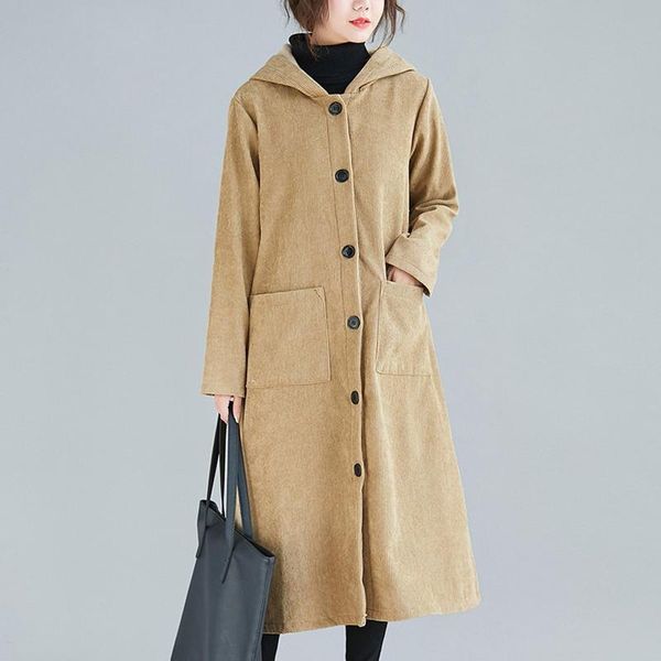2021 double-sided cashmere coat winter jacket women loose corduroy cashmere cape coat wool blends outerwear streetwear oversize, Black
2021 double-sided cashmere coat winter jacket women loose corduroy cashmere cape coat wool blends outerwear streetwear oversize, Black