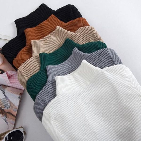 sweater autumn winter women's slim turtleneck knitted elastic new-coming turtleneck pullovers, White;black
sweater autumn winter women's slim turtleneck knitted elastic new-coming turtleneck pullovers, White;black