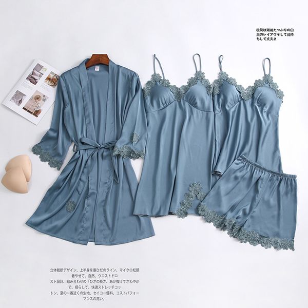 2021 new women's autumn spring pijamas sets silk solid elegant female nightwear slim nightgowns ladies sleepwear homewear r4ik, Black;red
2021 new women's autumn spring pijamas sets silk solid elegant female nightwear slim nightgowns ladies sleepwear homewear r4ik, Black;red