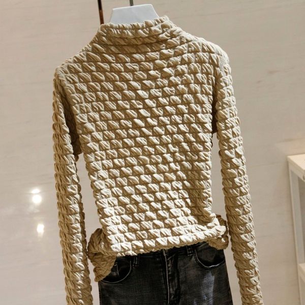half-high 2021 lace turtleneck women's bottoms thickened spring and summer new body thin foreign style jacket tide 1 sato, White
half-high 2021 lace turtleneck women's bottoms thickened spring and summer new body thin foreign style jacket tide 1 sato, White