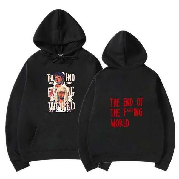 men's hoodies & sweatshirts the end of f***ing world hoodie autumn paper house money women sweatshirt casual streetwear, Black
men's hoodies & sweatshirts the end of f***ing world hoodie autumn paper house money women sweatshirt casual streetwear, Black