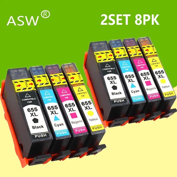 ink cartridges 8pcs compatible 655 cartridge replacement for deskjet 3525 5525 4615 4625 4525 6520 6525 6625 printer
ink cartridges 8pcs compatible 655 cartridge replacement for deskjet 3525 5525 4615 4625 4525 6520 6525 6625 printer