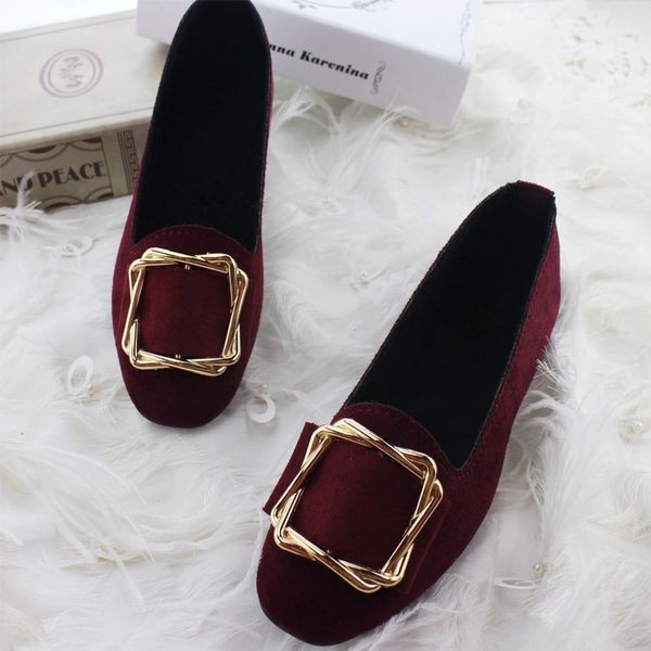 lhcgy autumn winter women boat shoes slip on flat shoes woman loafers candy color faux suede metal flats comfortable ladie #5a8c, Black
lhcgy autumn winter women boat shoes slip on flat shoes woman loafers candy color faux suede metal flats comfortable ladie #5a8c, Black