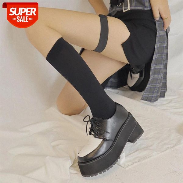 ribetrini brand new leisure shoelaces black white platform chunky heels platform cosy footwear women shoes pumps female #vx6r
ribetrini brand new leisure shoelaces black white platform chunky heels platform cosy footwear women shoes pumps female #vx6r
