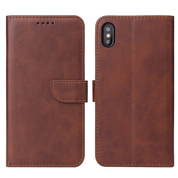 retro leather phone case for iphone12pro max 7 8 11 xs max wallet case for samsung s20 plus new