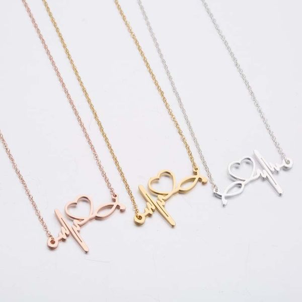 alloy chain and stainless steel pendant fashion necklace 2020 trendy heart necklace for women ecg pendant necklace, Silver
alloy chain and stainless steel pendant fashion necklace 2020 trendy heart necklace for women ecg pendant necklace, Silver