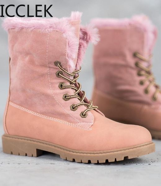 icclek new winter snow boots женщины высокого качества узелок густой мех теплые сапоги женские ботинки женщин способа голеностопного botas m, Black
icclek new winter snow boots женщины высокого качества узелок густой мех теплые сапоги женские ботинки женщин способа голеностопного botas m, Black