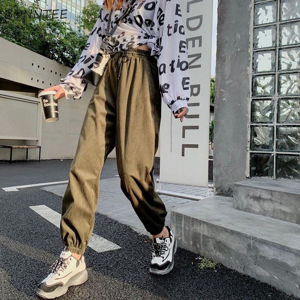 women's pants & capris harem women corduroy high waist drawstring loose winter thicker plus velvet solid simple warm comfortable ulzzan, Black;white
women's pants & capris harem women corduroy high waist drawstring loose winter thicker plus velvet solid simple warm comfortable ulzzan, Black;white