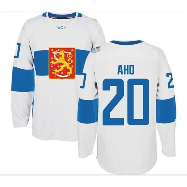 real 421 real full embroidery 2016 world cup of hockey finland team #20 sebastian aho hockey jersey or custom any name or number jersey, Black
real 421 real full embroidery 2016 world cup of hockey finland team #20 sebastian aho hockey jersey or custom any name or number jersey, Black