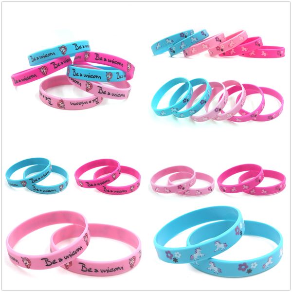 new fashion mixed unicorn silicone bracelet wristband bangle kids birthday party home jewelry gift ing, Black
new fashion mixed unicorn silicone bracelet wristband bangle kids birthday party home jewelry gift ing, Black