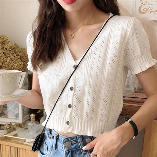 crop fashion women knitted cardigan summer leaf short sleeve casual v neck crochet knit sweater female 2021 new, White;black
crop fashion women knitted cardigan summer leaf short sleeve casual v neck crochet knit sweater female 2021 new, White;black