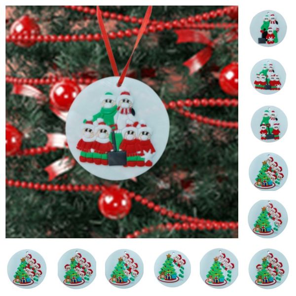christmas ornament round hang decorations diy personalized quarantine family girts xmas tree snowman pendants cartoon party supplies e102604
christmas ornament round hang decorations diy personalized quarantine family girts xmas tree snowman pendants cartoon party supplies e102604