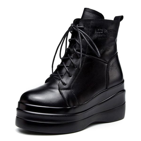 boots genuine leather platform women's autumn winter black high fashion comfortable soft casual short
boots genuine leather platform women's autumn winter black high fashion comfortable soft casual short