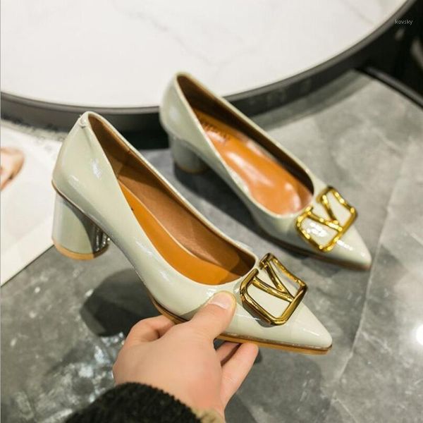 spring pointed thick heel women's shoes shallow mouth single shoes female pumps v letter metal buckle ladies high heels1, Black
spring pointed thick heel women's shoes shallow mouth single shoes female pumps v letter metal buckle ladies high heels1, Black