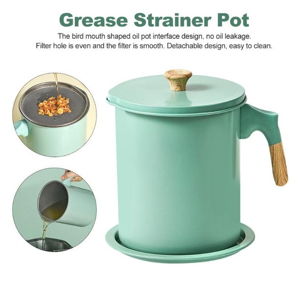 home kitchen stainless steel restaurant oil filter pot for cooking storage container dust proof easy clean ergonomic handle
home kitchen stainless steel restaurant oil filter pot for cooking storage container dust proof easy clean ergonomic handle