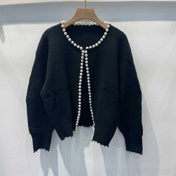 dc4ql dawangjia sweater sleeve neck pearl bordered short long 2020 cardigan sweater for women pearl wool round wool b2iga, White;black
dc4ql dawangjia sweater sleeve neck pearl bordered short long 2020 cardigan sweater for women pearl wool round wool b2iga, White;black