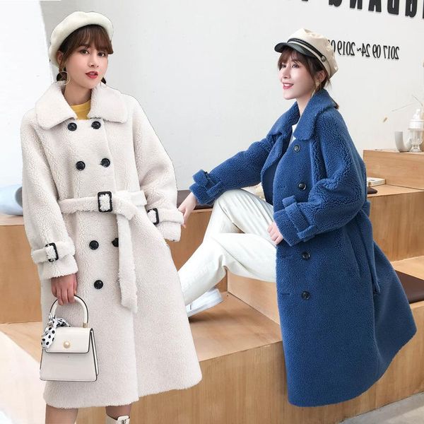 women's fur & faux winter sheep shearing coats female warm parka soft fluffy jacket long ladies large size cashmere, Black
women's fur & faux winter sheep shearing coats female warm parka soft fluffy jacket long ladies large size cashmere, Black