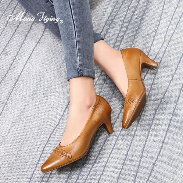mona flying women shoes genuine leather fashion designer dress office pumps pointed toe high heels for ladies 2021 2588-261, Black
mona flying women shoes genuine leather fashion designer dress office pumps pointed toe high heels for ladies 2021 2588-261, Black