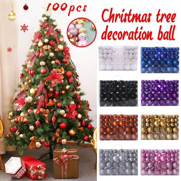 100pc christmas tree decor ball bauble gold silver plastic hanging ball ornaments decorations for home new year navidad souvenir1
100pc christmas tree decor ball bauble gold silver plastic hanging ball ornaments decorations for home new year navidad souvenir1
