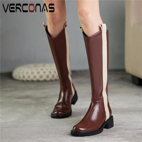 verconas смешанные цвета knee-high boots для женщин из натуральной кожи толстые каблуки обуви женщина осень зима zipper basic длинные сапоги, Black
verconas смешанные цвета knee-high boots для женщин из натуральной кожи толстые каблуки обуви женщина осень зима zipper basic длинные сапоги, Black