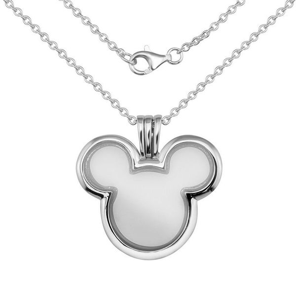 chokers miki mouse shape glass locket open pendant women necklaces choker 925 sterling silver for long chain jewelry1, Golden;silver
chokers miki mouse shape glass locket open pendant women necklaces choker 925 sterling silver for long chain jewelry1, Golden;silver