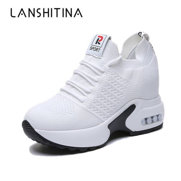new women summer mesh platform sneakers trainers white shoes 9.5cm high heels wedges outdoor shoes breathable casual shoes woman 1020, Black;white
new women summer mesh platform sneakers trainers white shoes 9.5cm high heels wedges outdoor shoes breathable casual shoes woman 1020, Black;white