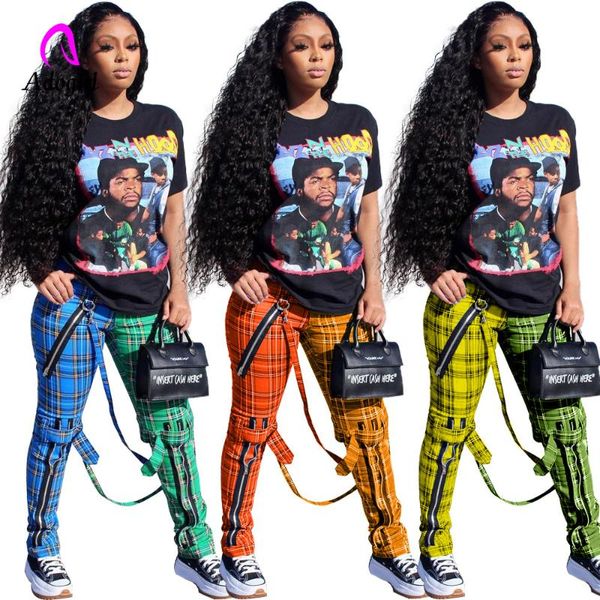 women's pants & capris plaid sweatpants women cargo zipper stitching joggers hit colors asymmetrical fitness fashion design belt trouse, Black;white
women's pants & capris plaid sweatpants women cargo zipper stitching joggers hit colors asymmetrical fitness fashion design belt trouse, Black;white
