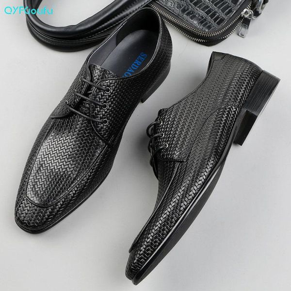 qyfcioufu luxury men oxford shoes men dress shoes leather italian genuine leather pointed toe lace up wedding office formal shoe, Black
qyfcioufu luxury men oxford shoes men dress shoes leather italian genuine leather pointed toe lace up wedding office formal shoe, Black