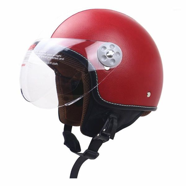 leather covered motorcycle helmet vintage open face men women jet scooter helmet moto accessories1
leather covered motorcycle helmet vintage open face men women jet scooter helmet moto accessories1