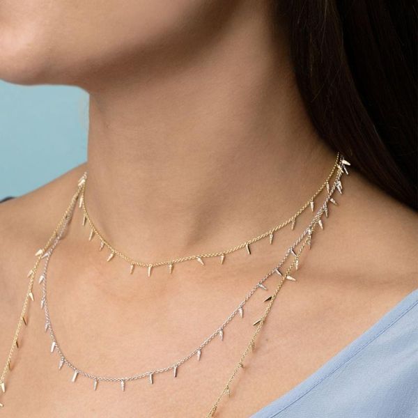 chains 100% 925 sterling silver factory wholesale micro pave full cubic zirconia tiny spike punk bling white cz choker necklace jewelry
chains 100% 925 sterling silver factory wholesale micro pave full cubic zirconia tiny spike punk bling white cz choker necklace jewelry
