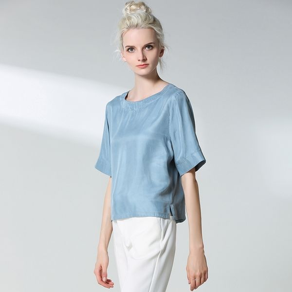 woman o-neck 30% silk shirts female summer hedging loose thin breathable blouse lady spring chemise la camisa arriba y200622, White
woman o-neck 30% silk shirts female summer hedging loose thin breathable blouse lady spring chemise la camisa arriba y200622, White