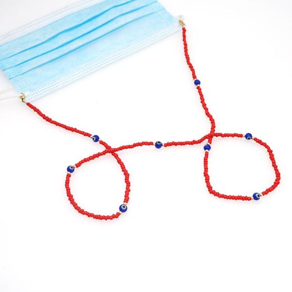 2020 colorful beads chain necklace mask chain anti-slip glasses mask holder landyard, Silver
2020 colorful beads chain necklace mask chain anti-slip glasses mask holder landyard, Silver