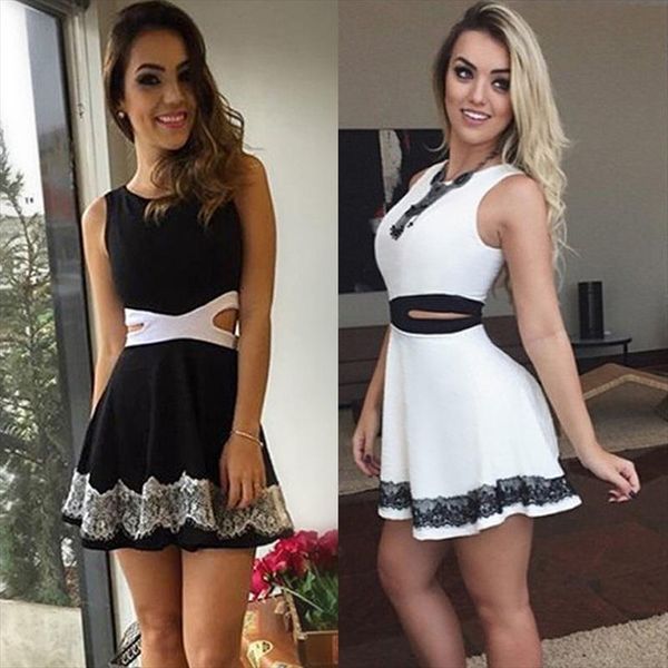fashion women dress summer casual sleeveless lace hollow out beach slim bodycon mini dresses drop shipping, Black;gray
fashion women dress summer casual sleeveless lace hollow out beach slim bodycon mini dresses drop shipping, Black;gray