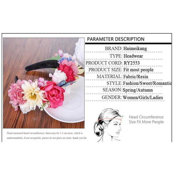 haimeikang flower crown headbands wedding women wedding floral wreath bridesmaid bridal headpiece flower headband haimeikan jllmqq
haimeikang flower crown headbands wedding women wedding floral wreath bridesmaid bridal headpiece flower headband haimeikan jllmqq
