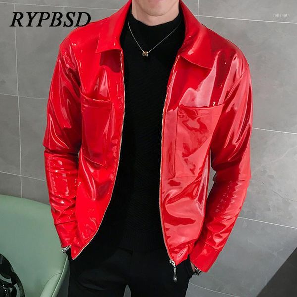 red black faux leather jacket men slim pu leather jacket fashion shinny nightclub party moto biker men outerwear1
red black faux leather jacket men slim pu leather jacket fashion shinny nightclub party moto biker men outerwear1