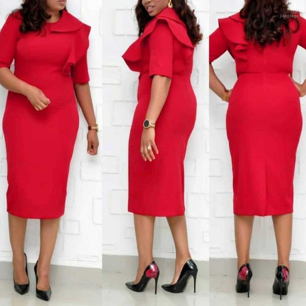 women vintage ruffle yellow blue purple bodycon dress office lady work wear plus size high waist midi long dresses party robe1, Black;gray
women vintage ruffle yellow blue purple bodycon dress office lady work wear plus size high waist midi long dresses party robe1, Black;gray