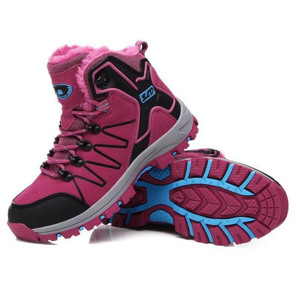 women's winter snow boots high ankle booties plush warm tenis feminino shoes for woman casual sneakers ladies zapatos mujer, Black
women's winter snow boots high ankle booties plush warm tenis feminino shoes for woman casual sneakers ladies zapatos mujer, Black
