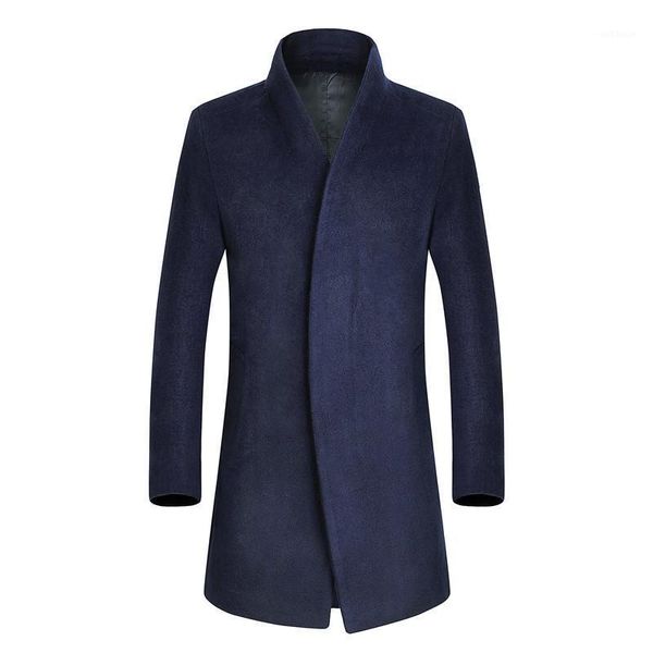 helisopus autumn winter mens long thicken wool coat business slim fit homme casual trench overcoat, Black
helisopus autumn winter mens long thicken wool coat business slim fit homme casual trench overcoat, Black