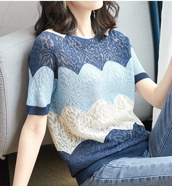 9p9d9 hollowed women stitching faqg6 neck coat t-shirt short sleeve t-shirt for round loose 2020 new fashion casual for women summer, White
9p9d9 hollowed women stitching faqg6 neck coat t-shirt short sleeve t-shirt for round loose 2020 new fashion casual for women summer, White