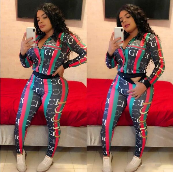 letter print stripe two piece set women tracksuit autumn fashion short jacket trousers suit women sport suits jogging suit s-xxl, Gray
letter print stripe two piece set women tracksuit autumn fashion short jacket trousers suit women sport suits jogging suit s-xxl, Gray